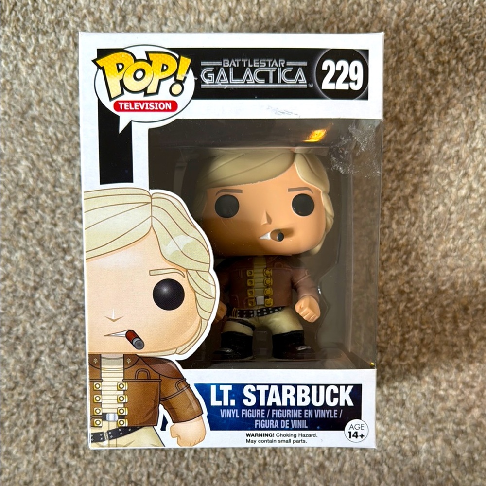 Battlestar Galactica Lt. Starbuck #229 Funko Pop! Vinyl Figure